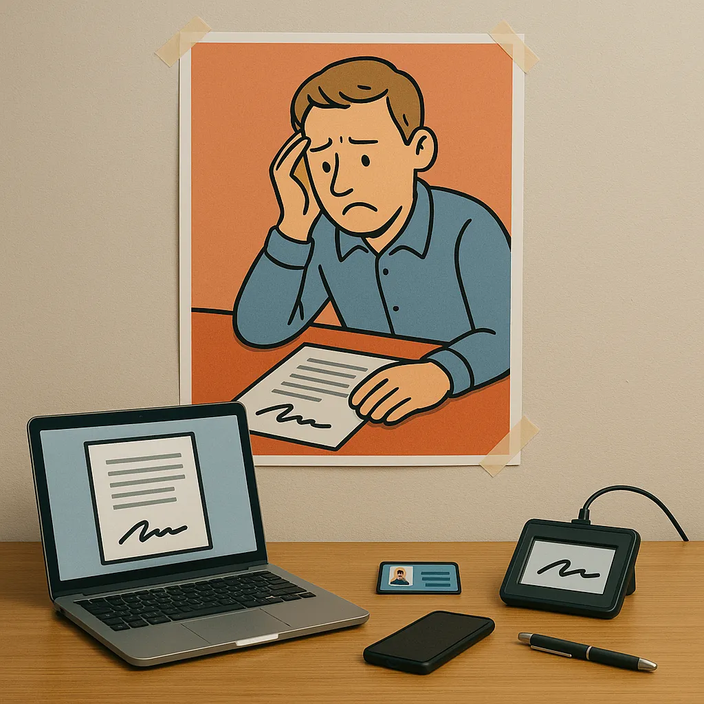 Aufhebungsvertrag Digital unterschreiben