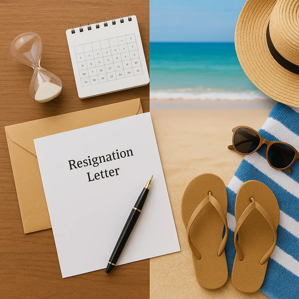 urlaub nehmen bei kündigung