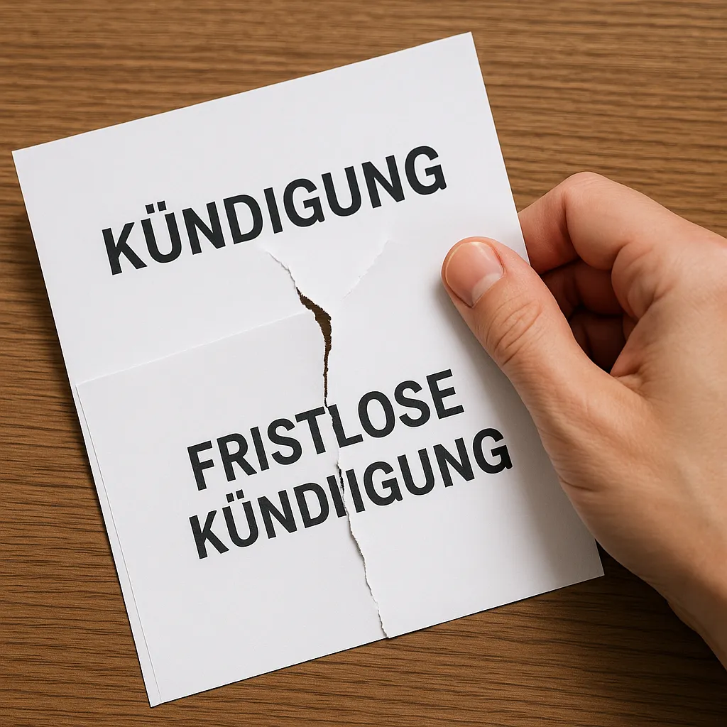 Fristlose Kündigung trotz Kündigung: Plötzlich doppelt gekündigt!